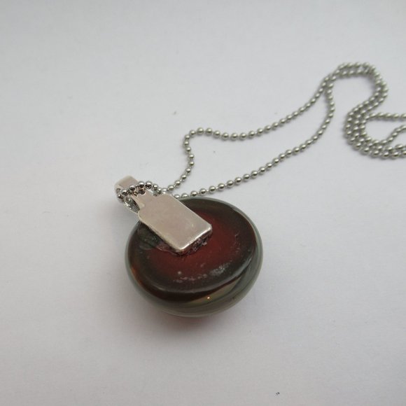 Borosilicate Glass Pendant Necklace - Picture 8 of 11